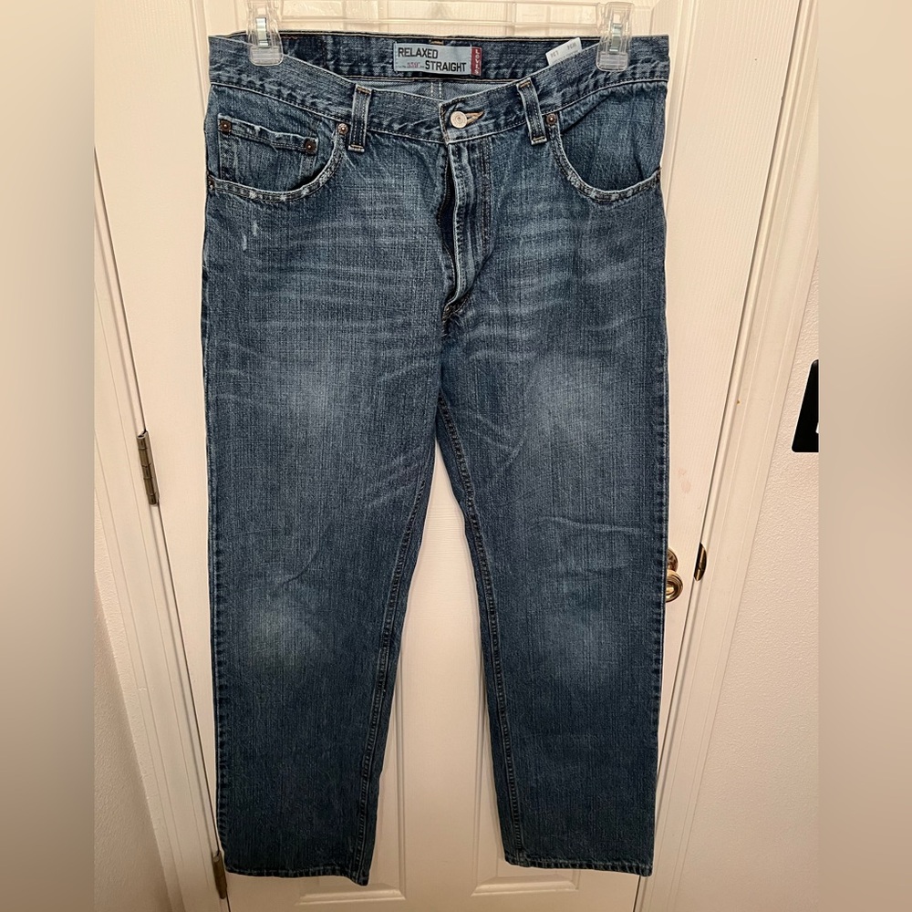 Levi's Men's Straight Jeans - Classic Blue 34x34